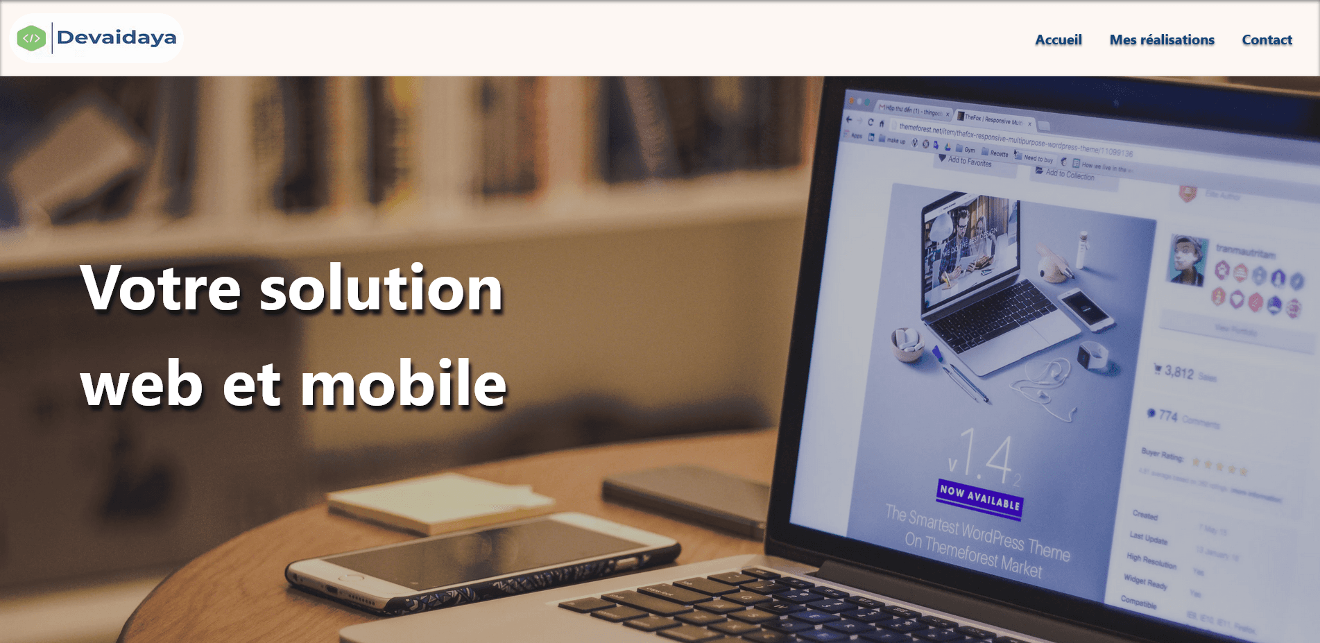 Landing Page Dev2you